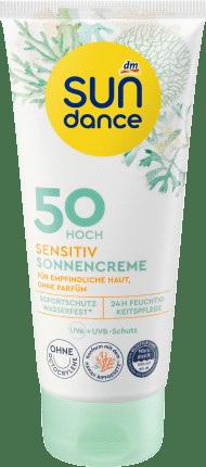 SUNDANCE Sun cream sensitive, LSF 50, 100 ml