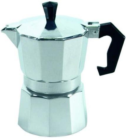 Kruger Krüger 511 aluminum espresso maker 1 cup, aluminum, silver