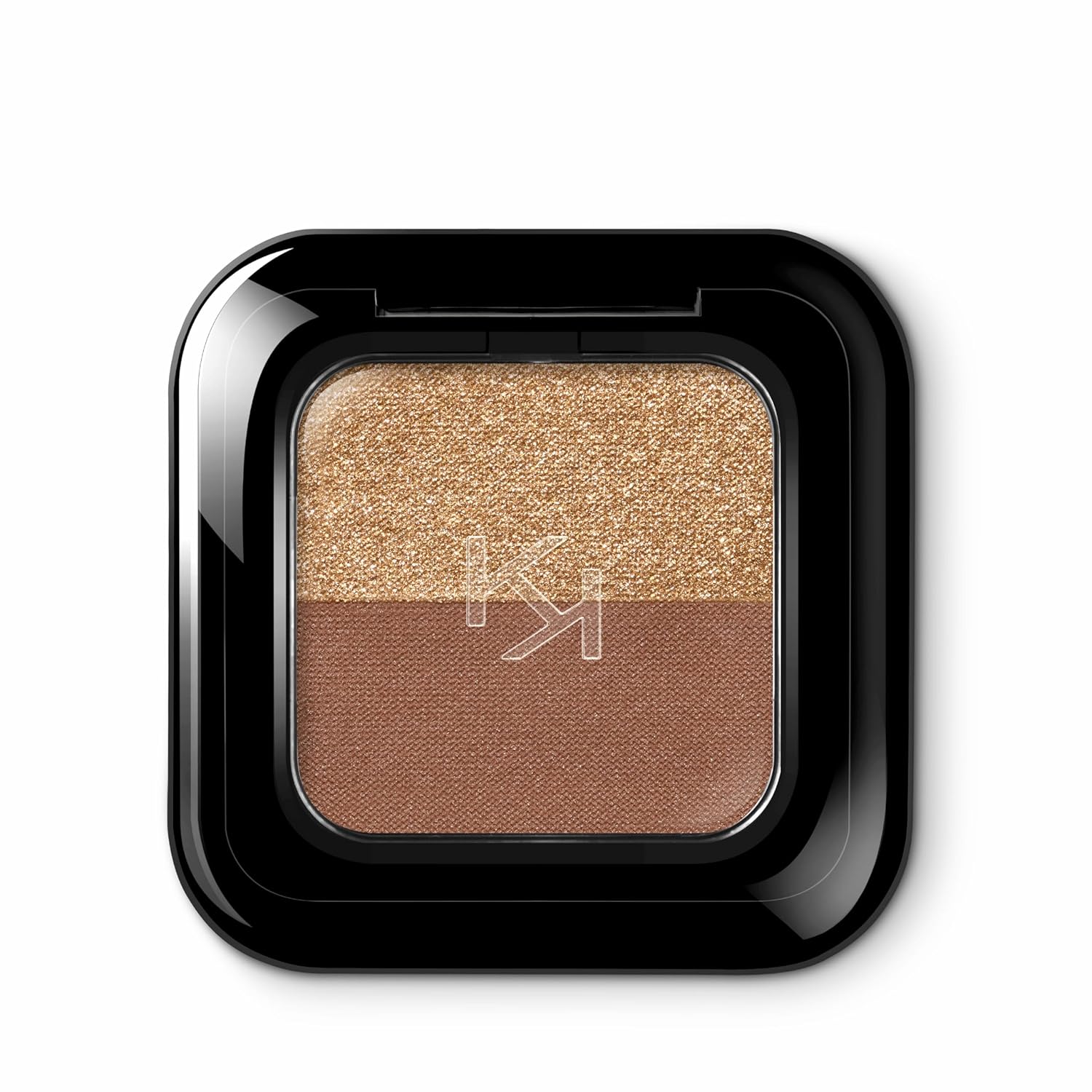KIKO Milano Bright Duo Eyeshadow 04, Duo Eye Shadow with Generous and Intense Color Release