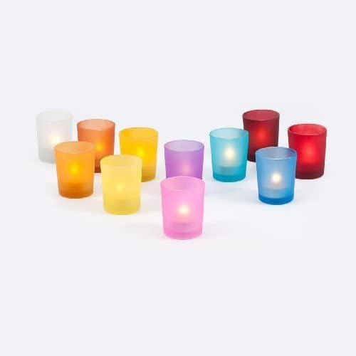 pajoma White votive glass