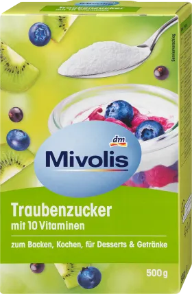 Mivolis Glew sugar, 10 vitamins, 500 g