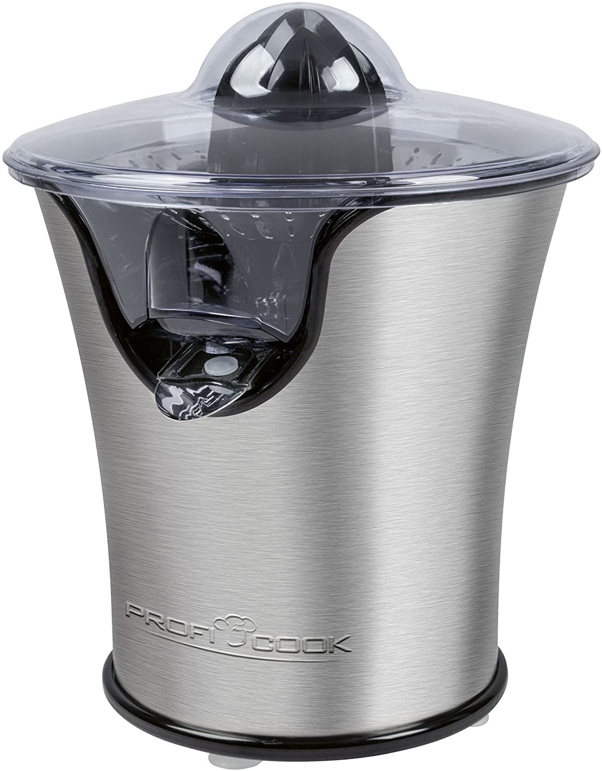 Profi Cook ProfiCook Citrus juicer, PC-ZP 1018, stainless steel housing, stainless steel strainer, drip stop, automatic start/stop function, stainless steel