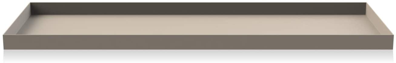 Cooee Design Tray Stainless Steel Sand L 50 x W 18 x H 2 cm