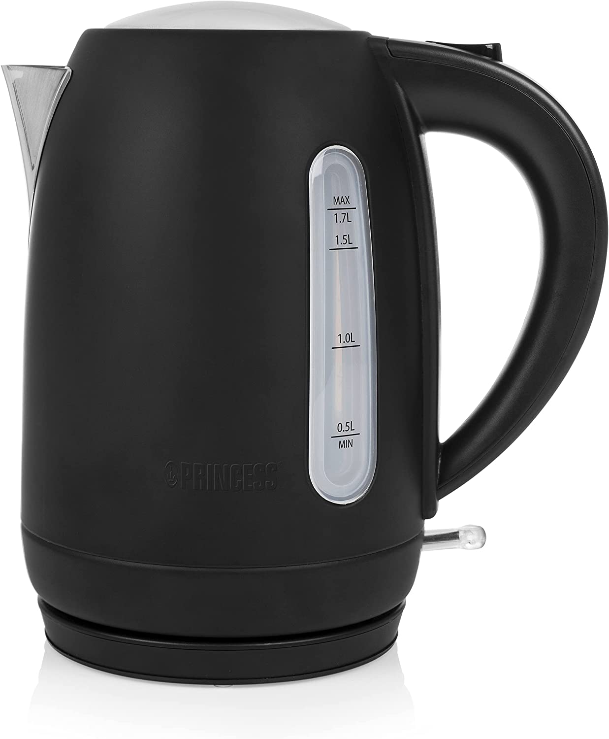 Princess Black Steel Coffee Maker, Kettle, Black