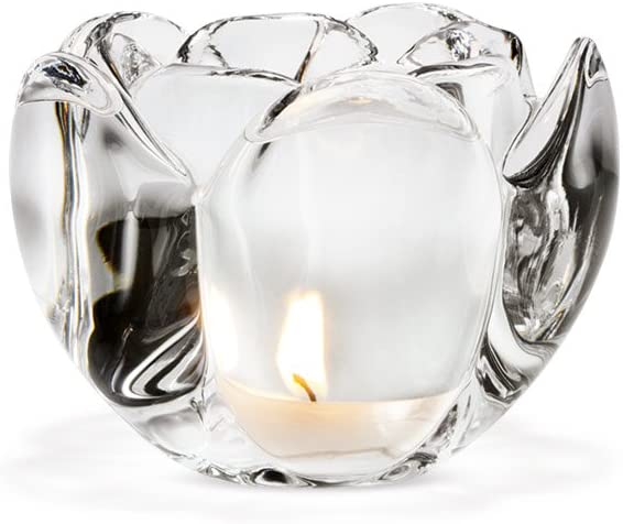 Holmegaard Lotus Tealight Clear (2.8 In. H)
