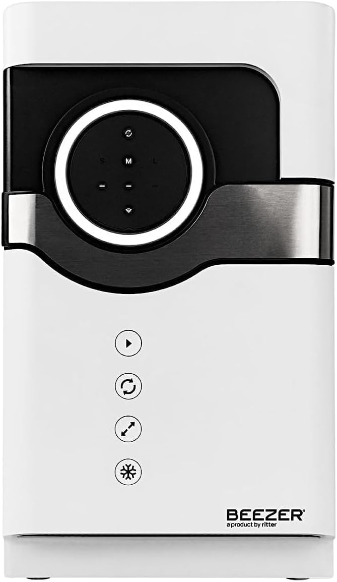 Beezer - Probably the fastest air based beverage cooler in the world, designed in Germany, white