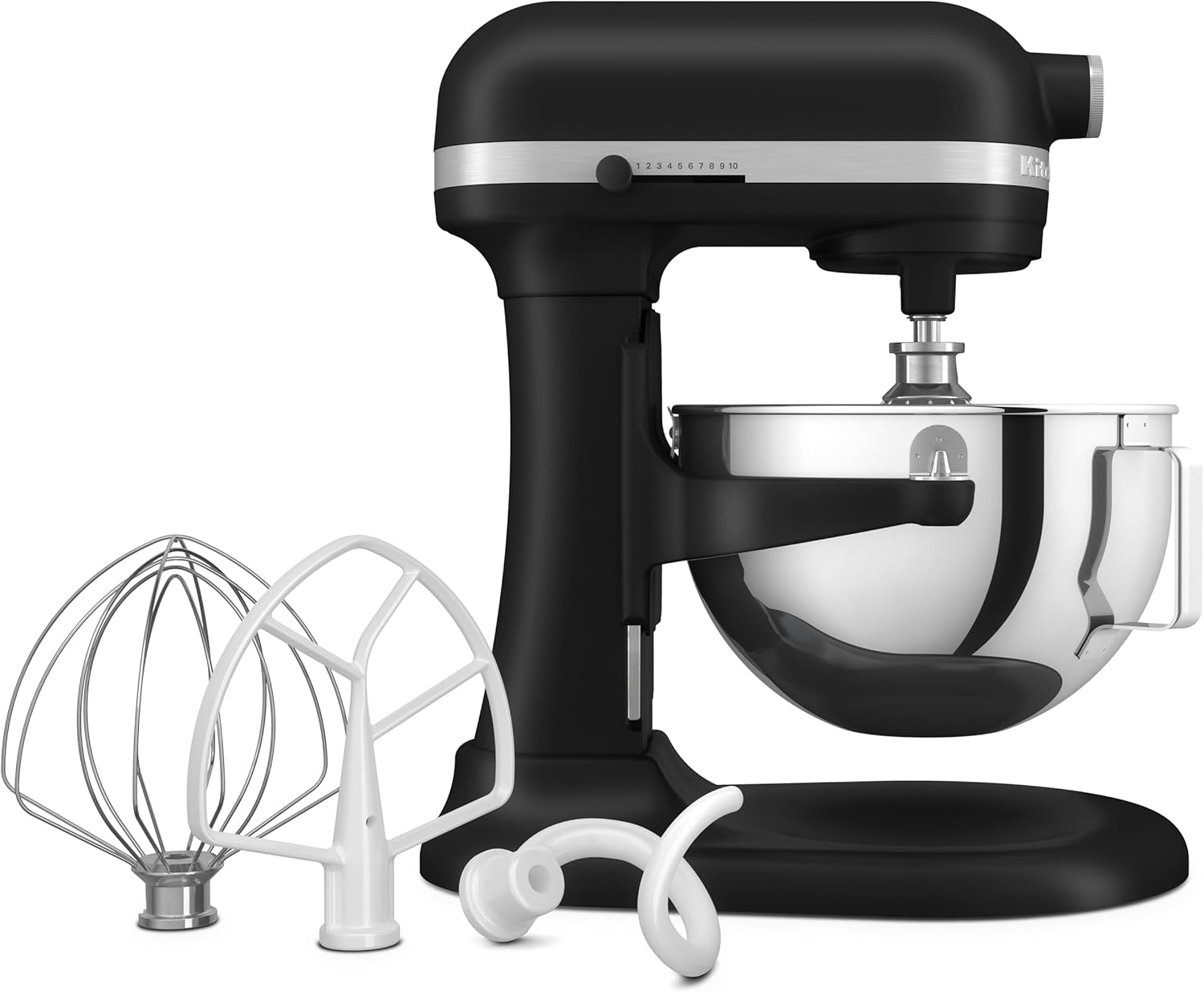 KitchenAid Heavy Duty 5KSM55SXXEBM Kitchen Machine with Bowl Lifter 5.2 L Matt Black
