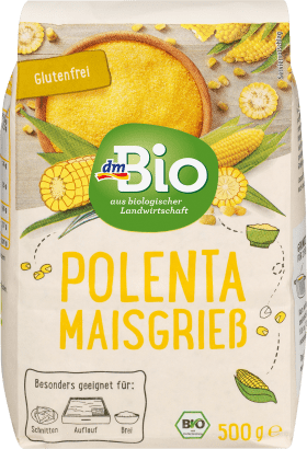 dmBio Polenta, corn grine, 500 g