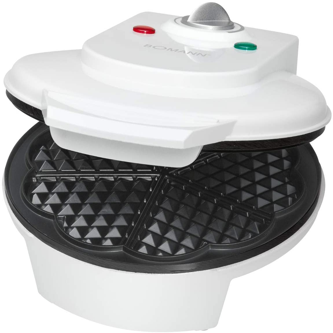 Bomann WA 5018 CB - waffle maker - white