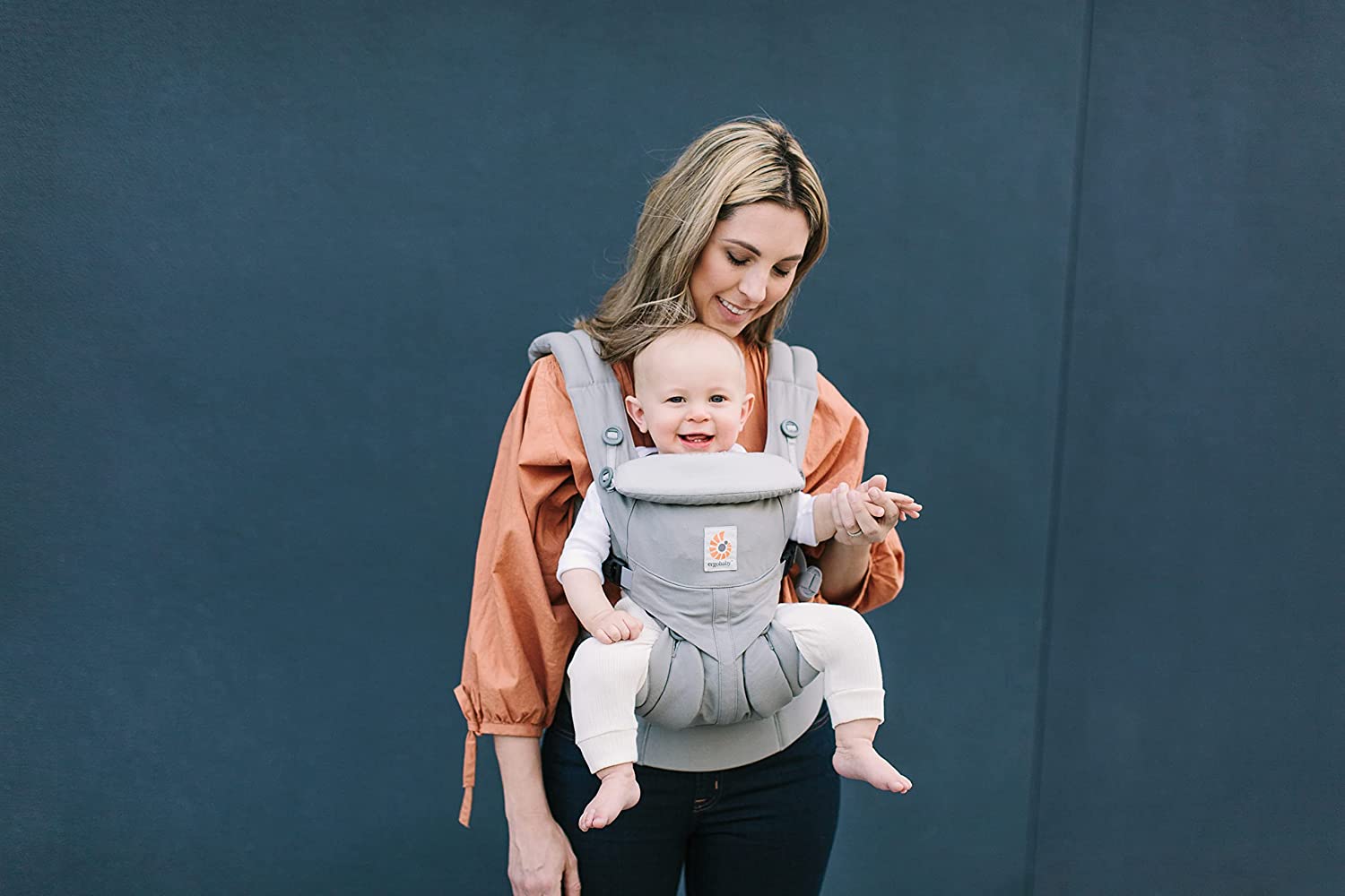 Ergobaby baby carrier for newborns from birth, 4-in-1 Omni 360 cotton, child carrier carrier system