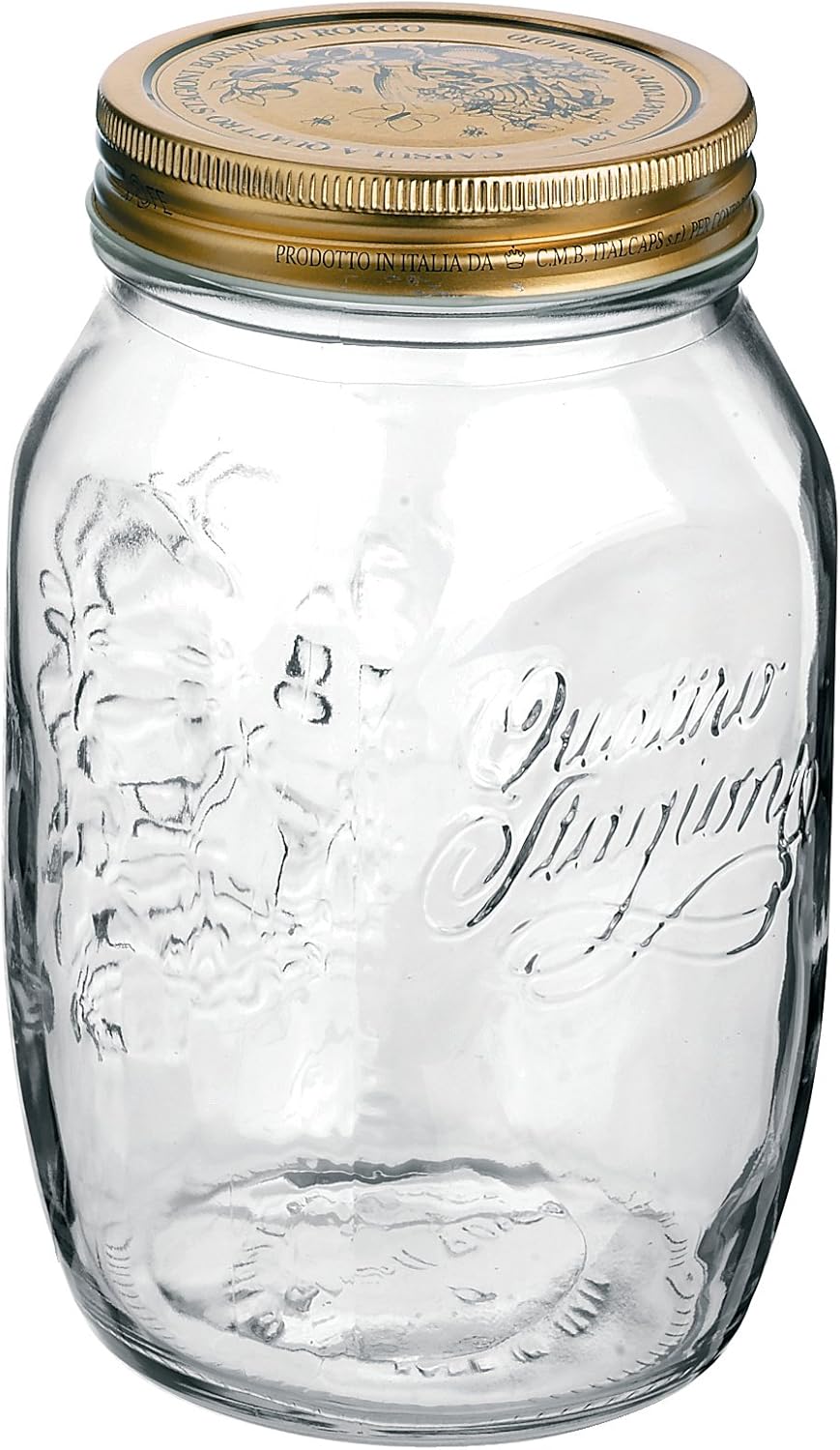 Quattro Stagioni Rocco Bormioli 4 Seasons Jar gr 500 transparent