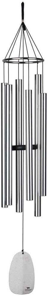Woodstock Chimes Large Bells Of Paradise Wind Chime - Silver