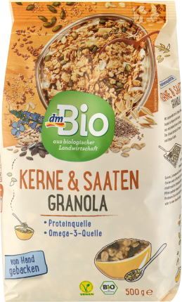 dmBio Knuspermüsli Kerne & Saaten Granola, 500 g