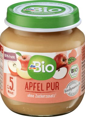 dmBio Pure apple from the 5th month, Demeter, 125 g