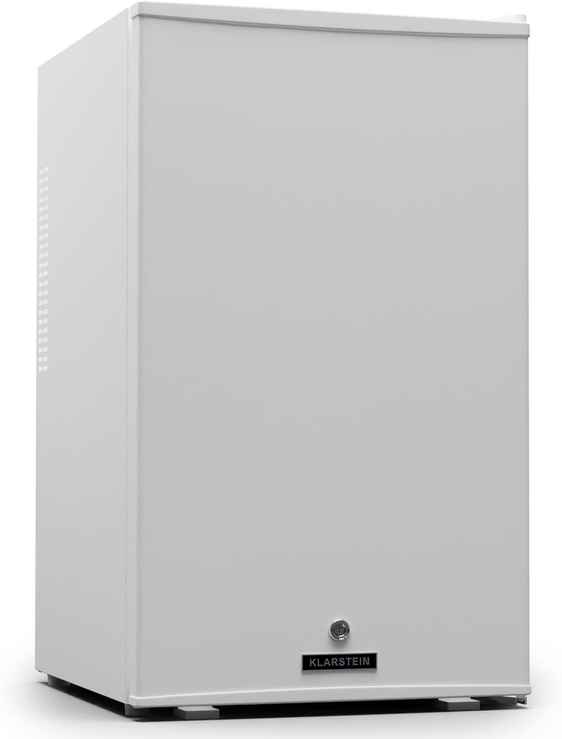 Klarstein Fridge, Mini Fridge with Glass Door, 68L Mini Fridge for Drinks, Snacks & Cosmetics, Fridge Small & Quiet, Adjustable Shelves, Small Skincare Fridge