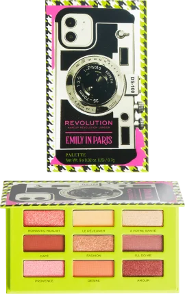 Revolution Eyeshadow Palette Emily In Paris Camera Queen, 1 pc