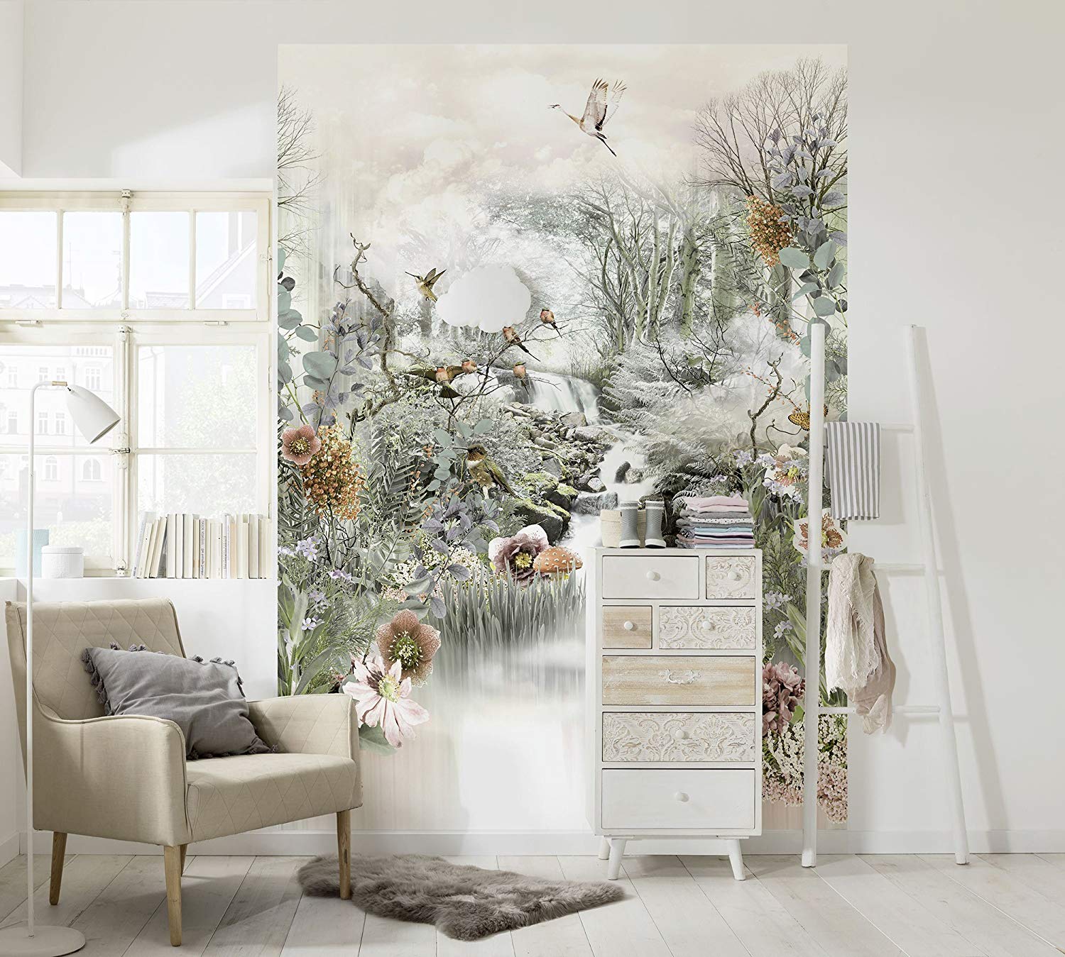 Fable Komar High-Quality Paper Photo Wallpaper 184 X 254 Cm (W X H), 4-Piec