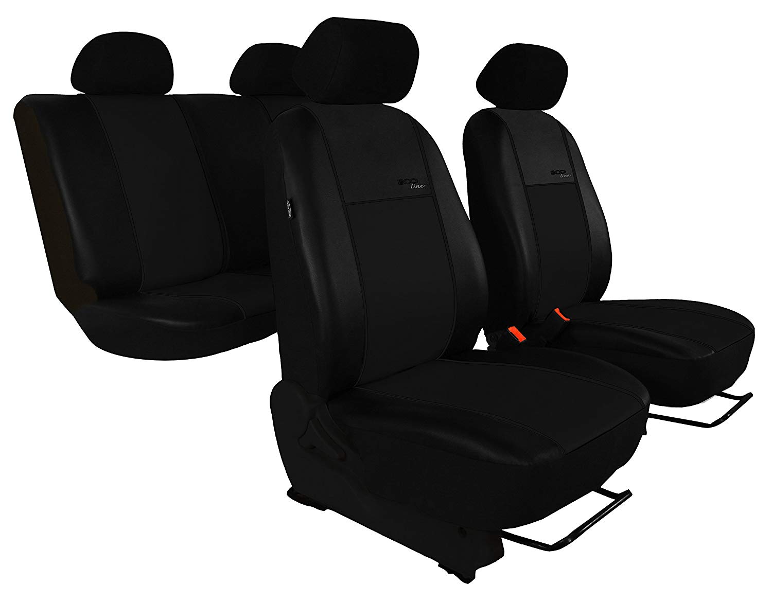 Pokter Customised Seat Covers High Quality VW Golf VI Design Eco-Line () Available in 7 Colors)