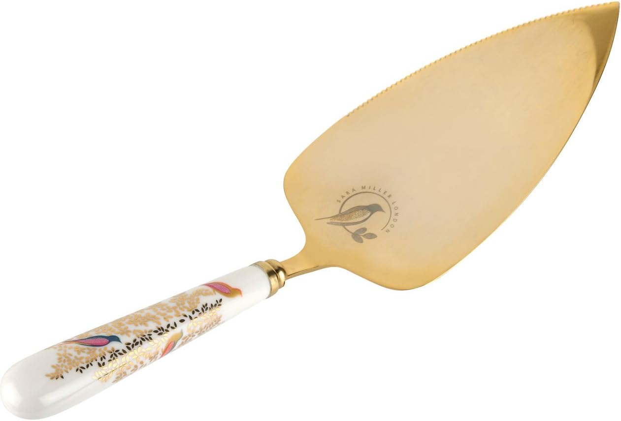 Sara Miller for Portmeirion Chelsea Cake Slice, Ceramic Multi-Colour, 280 x 100 x 45 cm