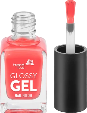 trend !t up Nail polish Glossy Gel 120 Orange-Red, 11 ml