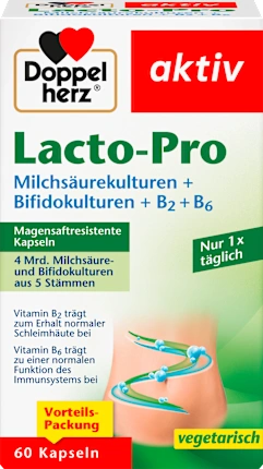 Doppelherz Lacto-Pro capsules 60 pieces, 28.8 g