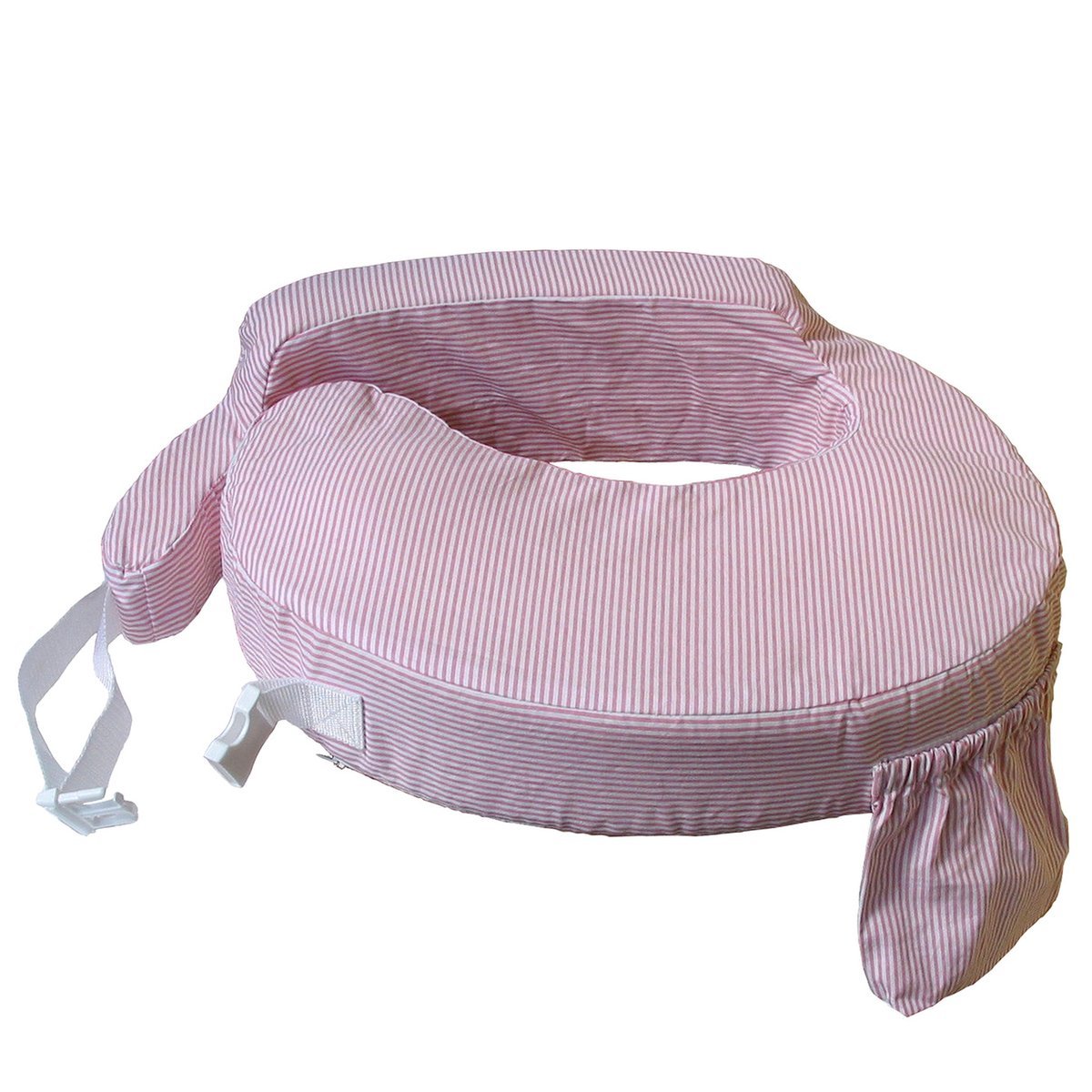 My best friend MY BREST FRIEND 0007 Standard Breastfeeding Care Pillow, Pink White Stripes, Pink