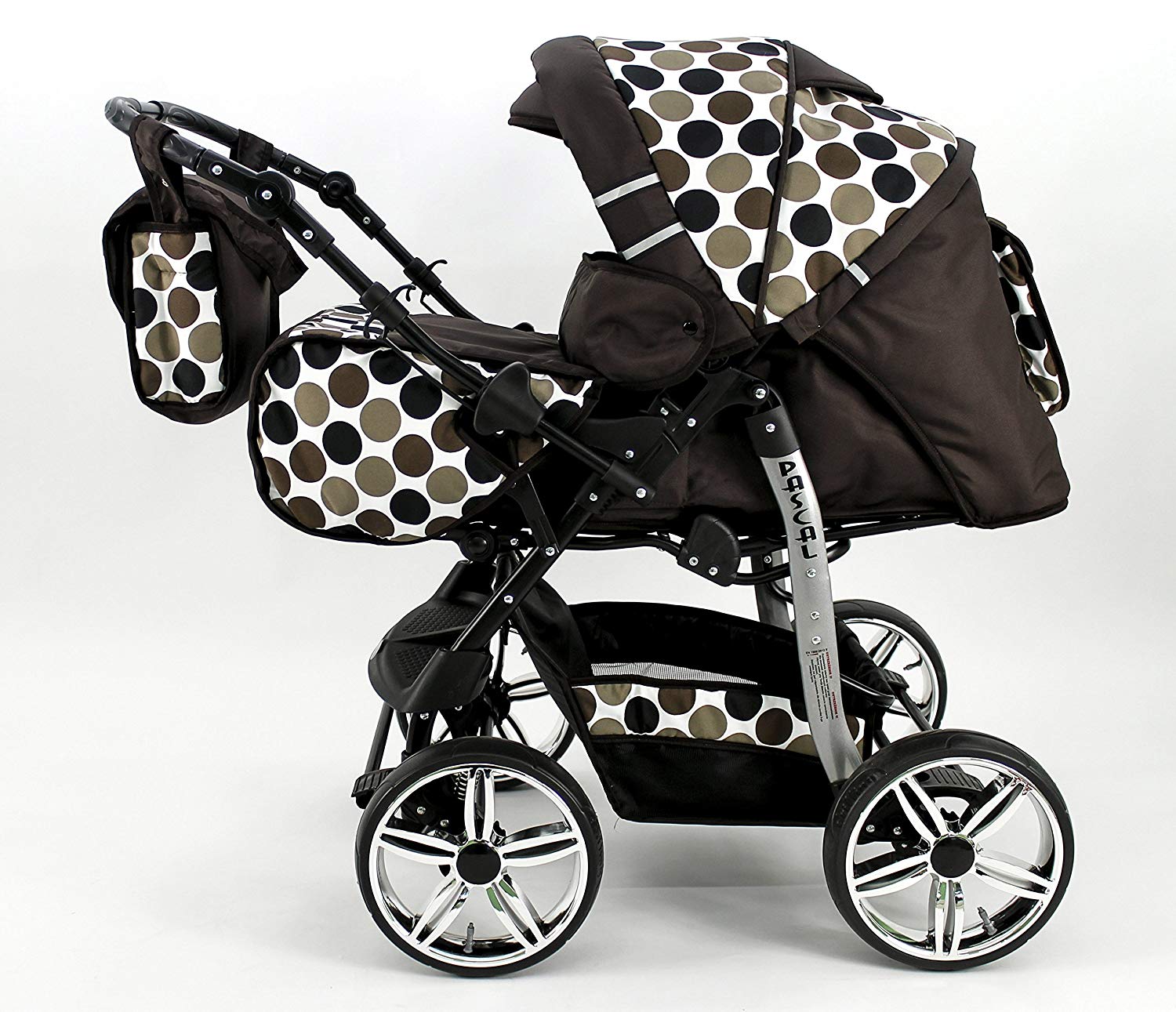 Karex \'Pascal 3 in 1 Combi Pushchair Travel System Pushchair + Baby Car Seat 0 – 10 kg 6