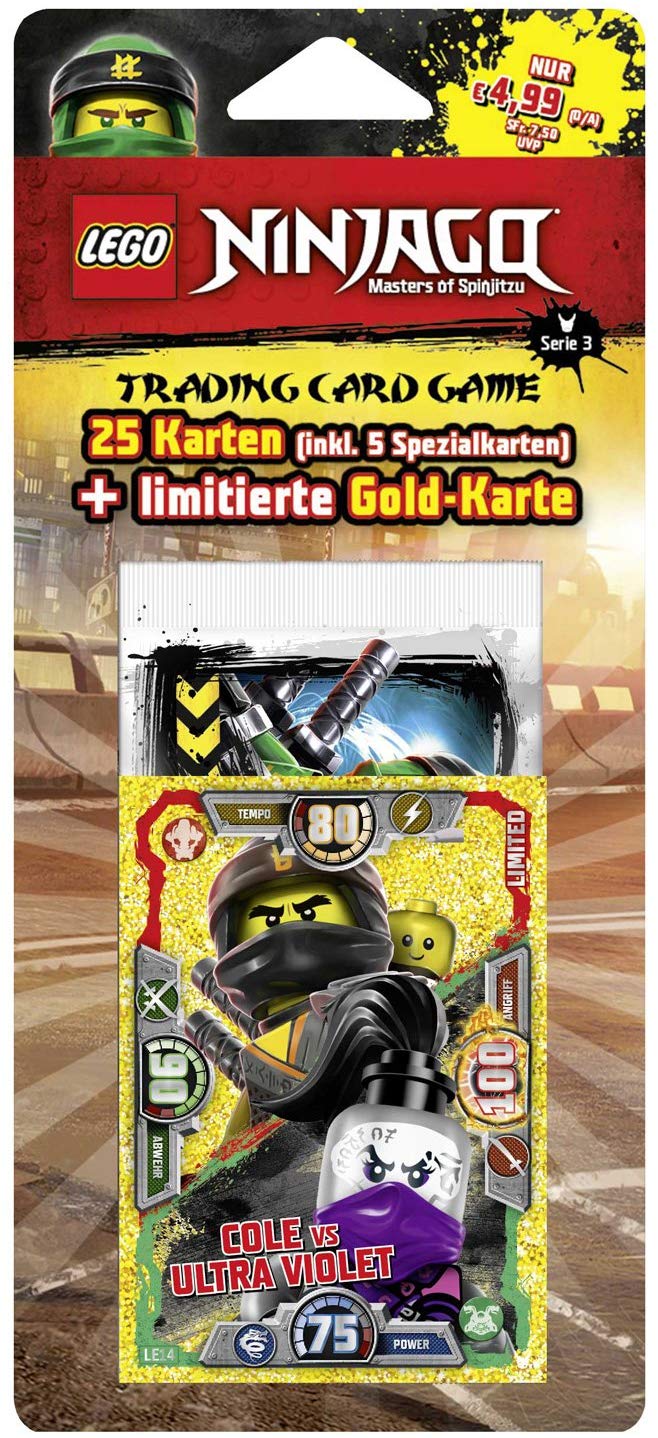 Top Media Blue Ocean Lego Ninjago Series III Trading Cards 50 Boosters in Display