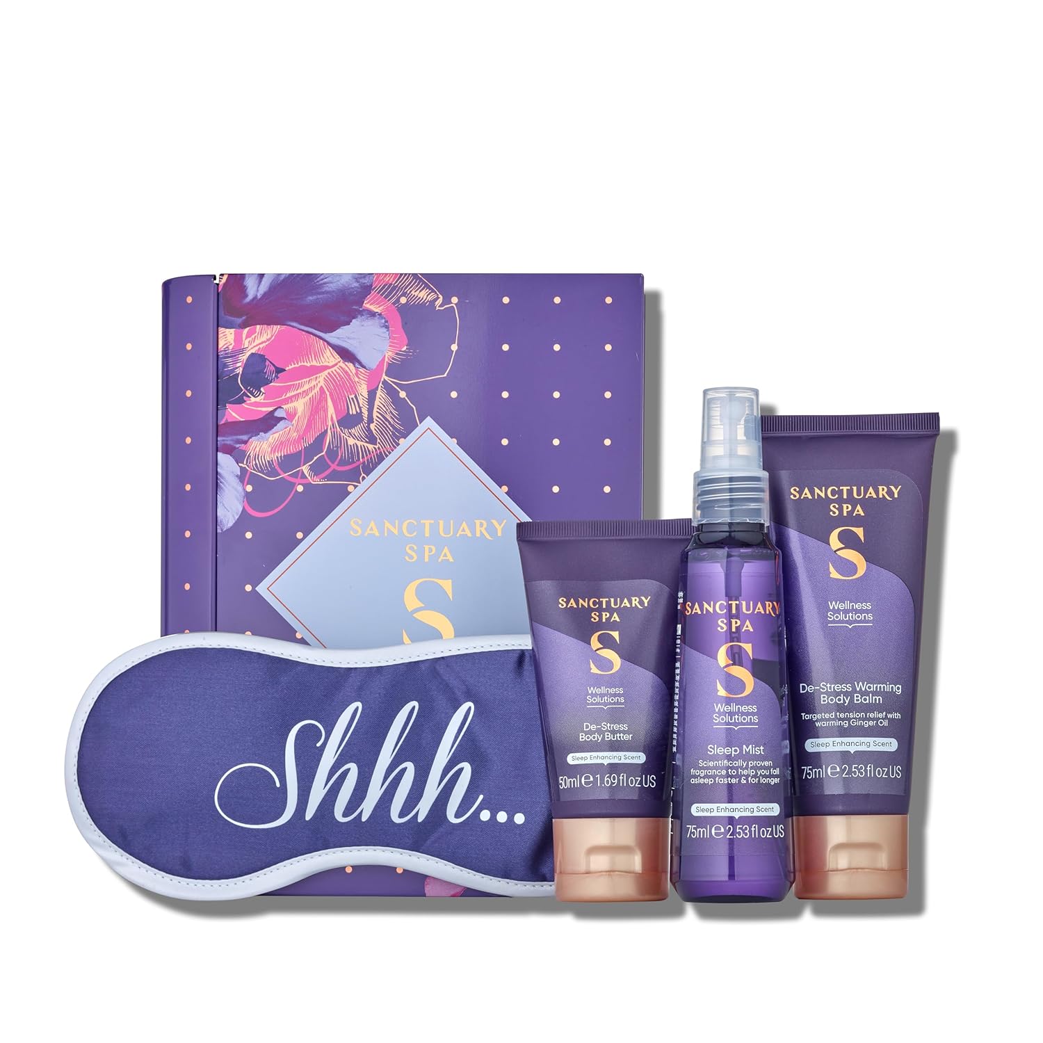 Sanctuary Spa Beauty Sleep Journal 200 ml Vegan Beauty Gift Gifts for Women Birthday Gift Self-Care Gift