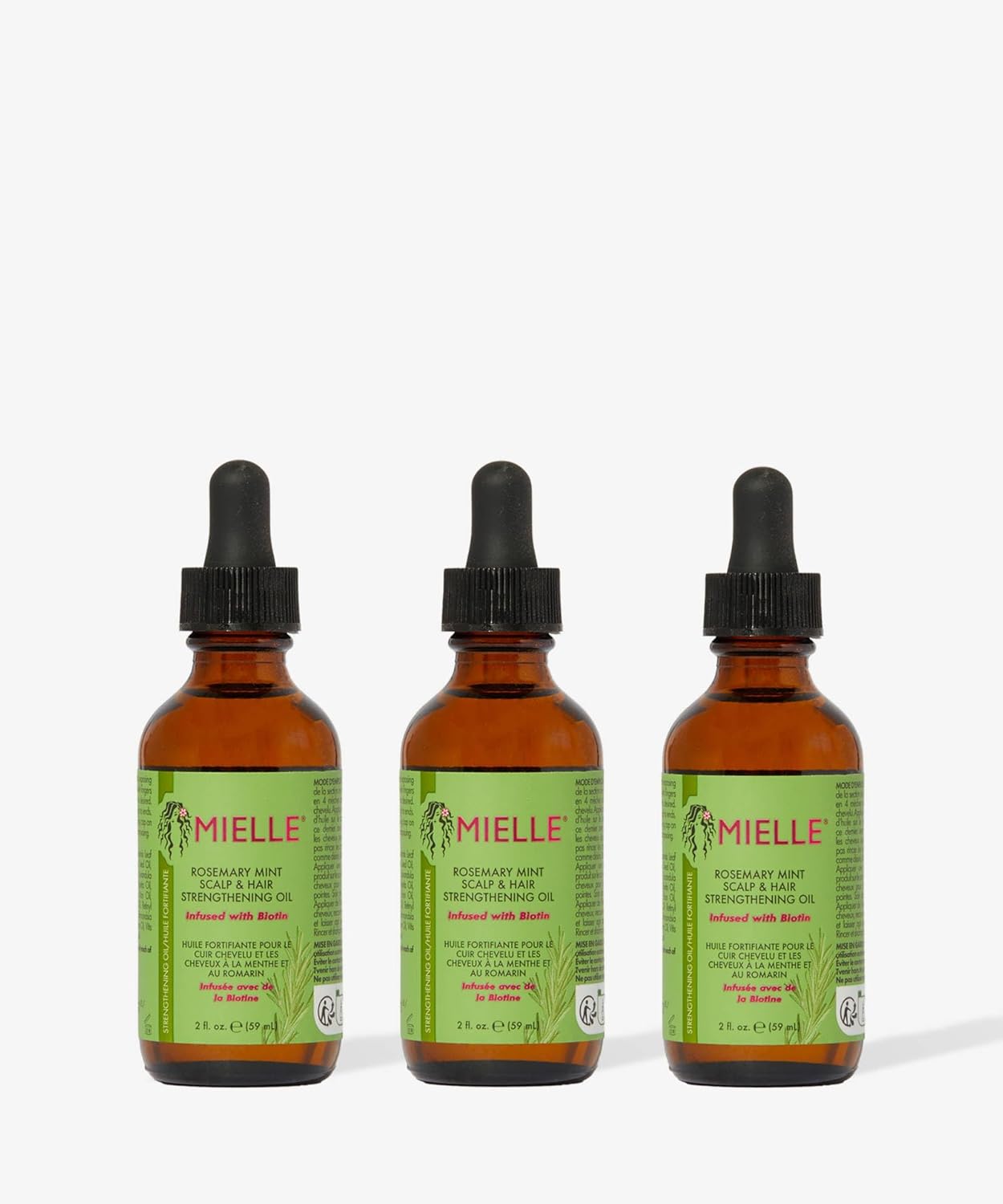 Mielle Rosemary Mint Growth Oil Trio (Set of 3)