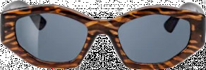 SUNDANCE Sunglasses adults brown exotic design, square frame, 1 piece