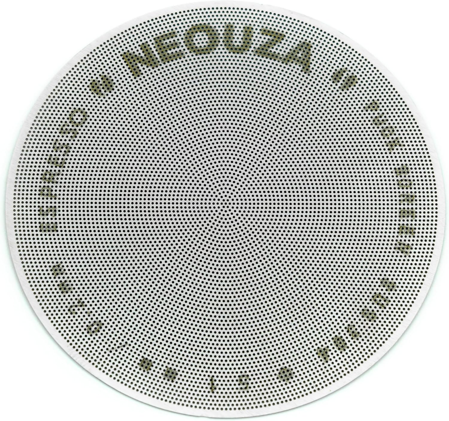 NEOUZA Espresso Puck Strainer 51mm 0.2mm Ultra Thin Coffee Filter 304 Stainless Steel Reusable Mesh for Portafilter Basket No Reduction of Coffee Dose