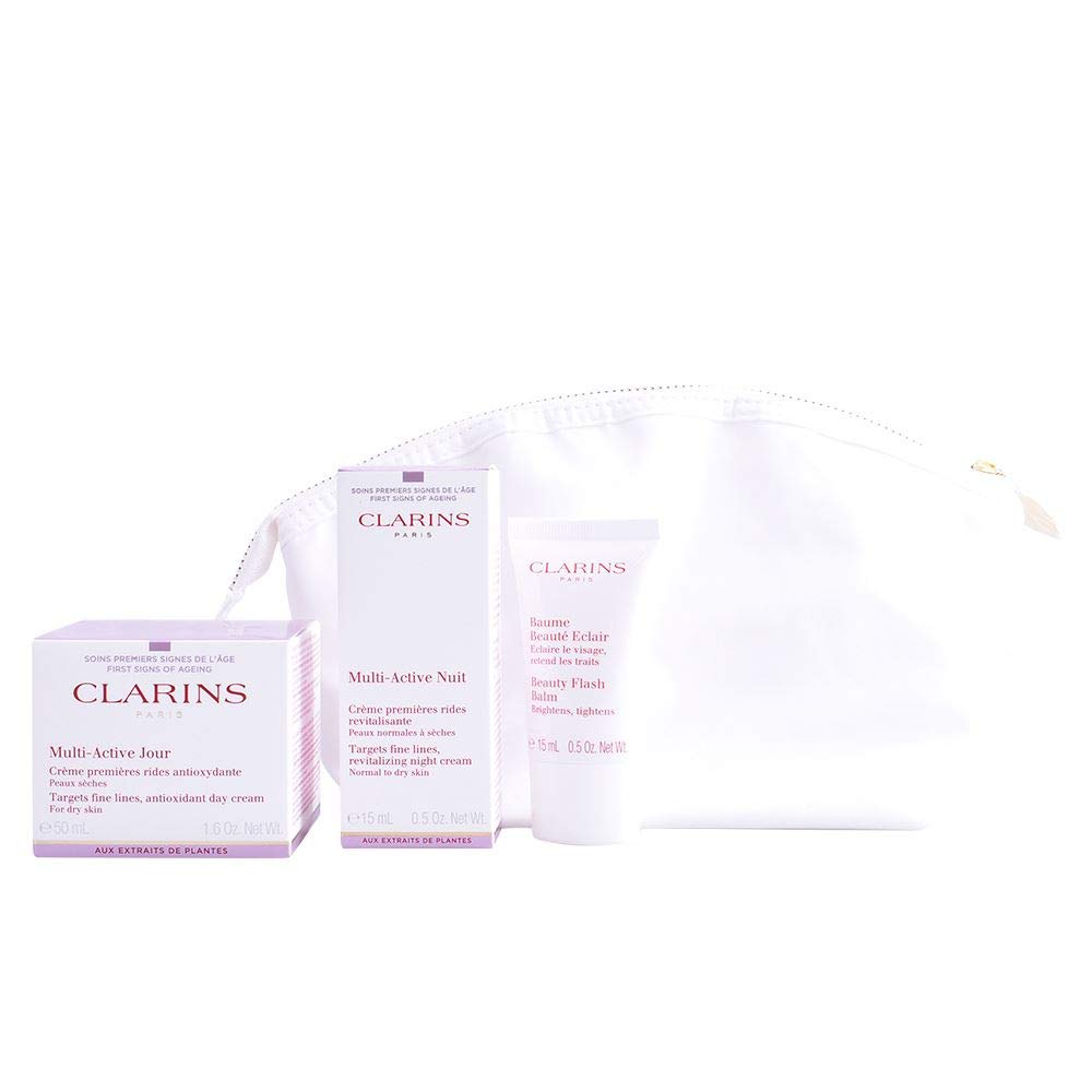 Clarins Multi Active Crema Dia P/S 50ml + 2 MUES Tras + NECESER Set regalo
