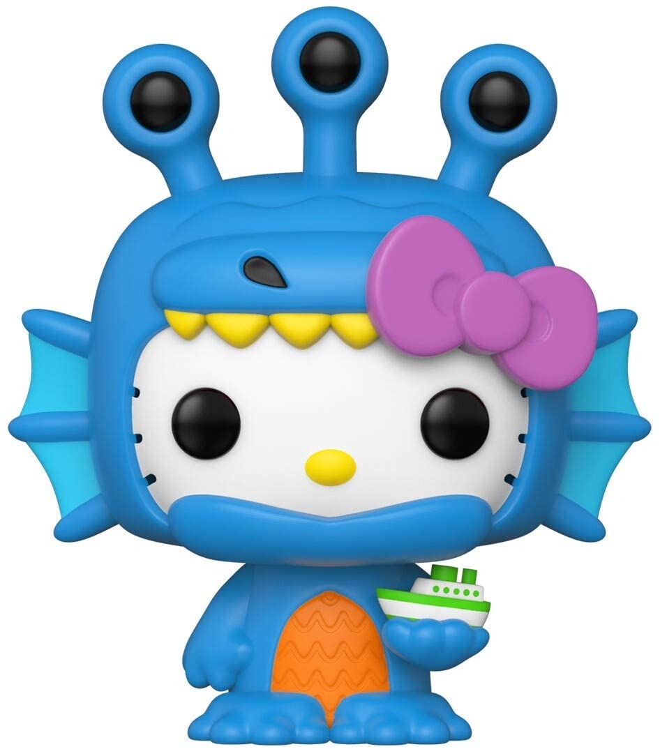 Funko 49833 POP Sanrio: Hello Kitty Sea Kaiju HK Collectable Toy, Multi-Col