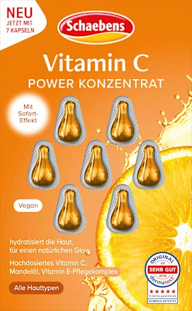 Schaebens Vitamin C Power Concentrate, 7 tablets