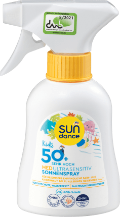 SUNDANCE Sonnenspray Kids MED ultra sensitiv, LSF 50+, 200 ml