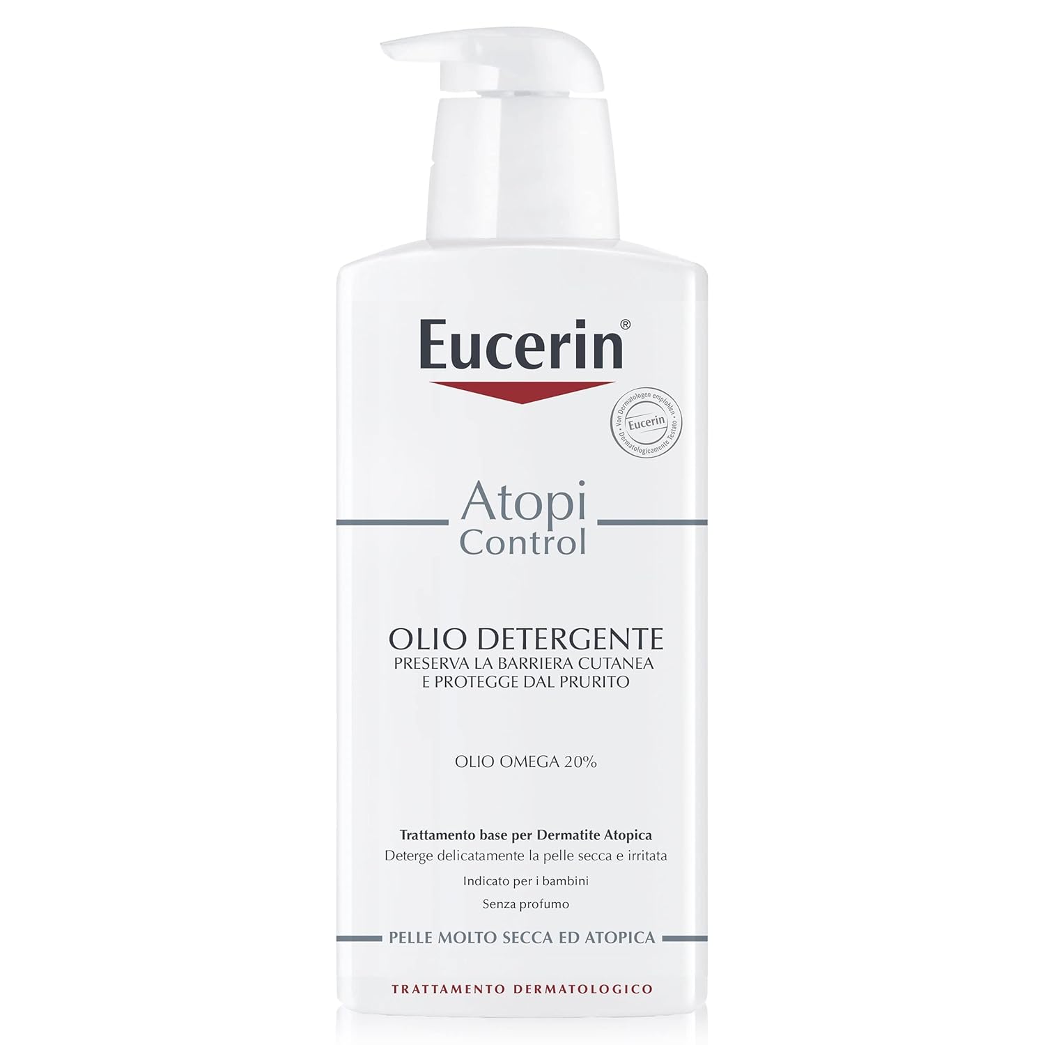 Eucerin AtopiControl shower and bath oil, 400ml