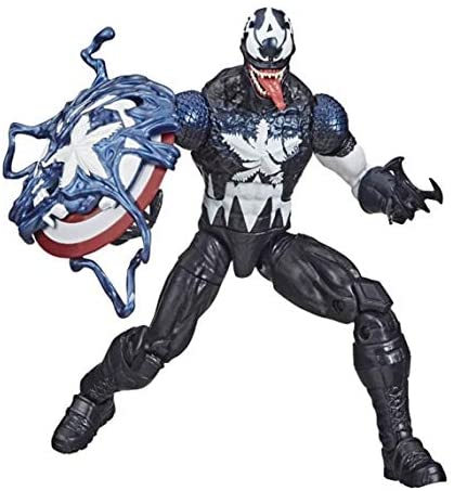 Marvel Hasbro Legends Series 6-Inch Venomized Captain America Action Figure