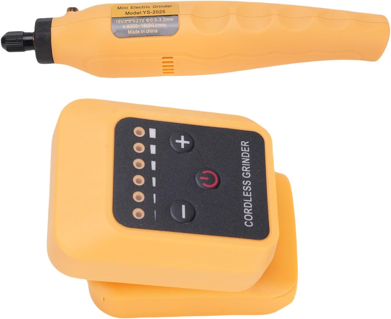 Matybobe Power Grinder 20V Lithium-Ion Battery, 6 Speeds, Electric Grinding Tool, Engraving, Polishing, Stamping for DIY Projects