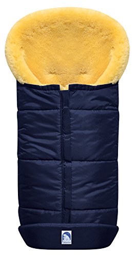 Eisbarchen Premium Lambskin Foot Muff navy