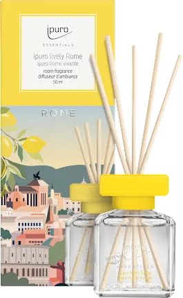 ipuro Fragrance sticks room fragrance lively Rome, 50 ml