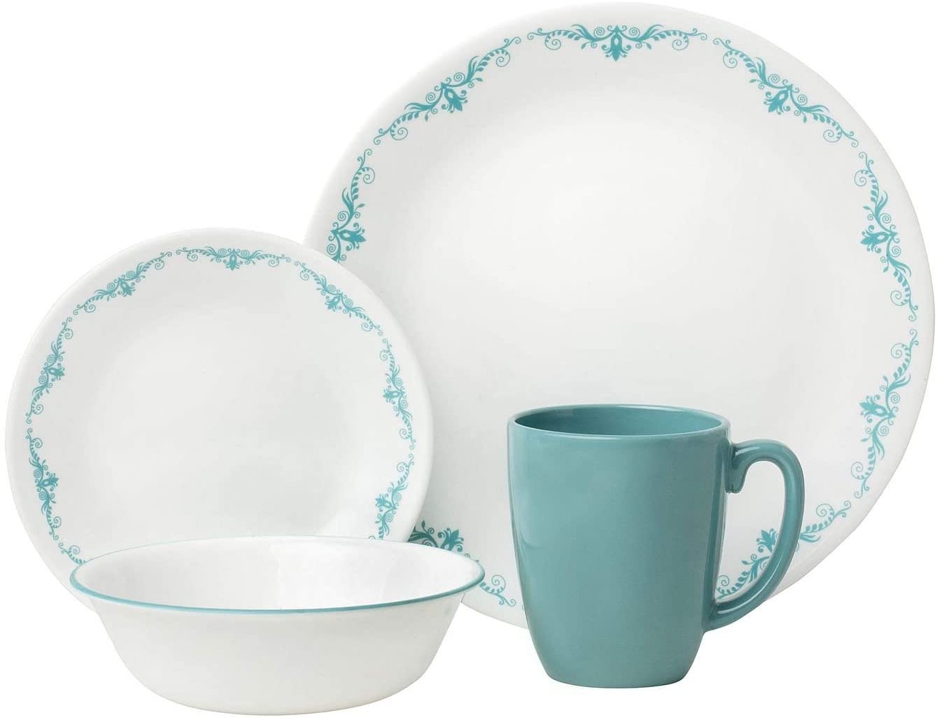 Corelle Garden Lace 16pc Dinner Set