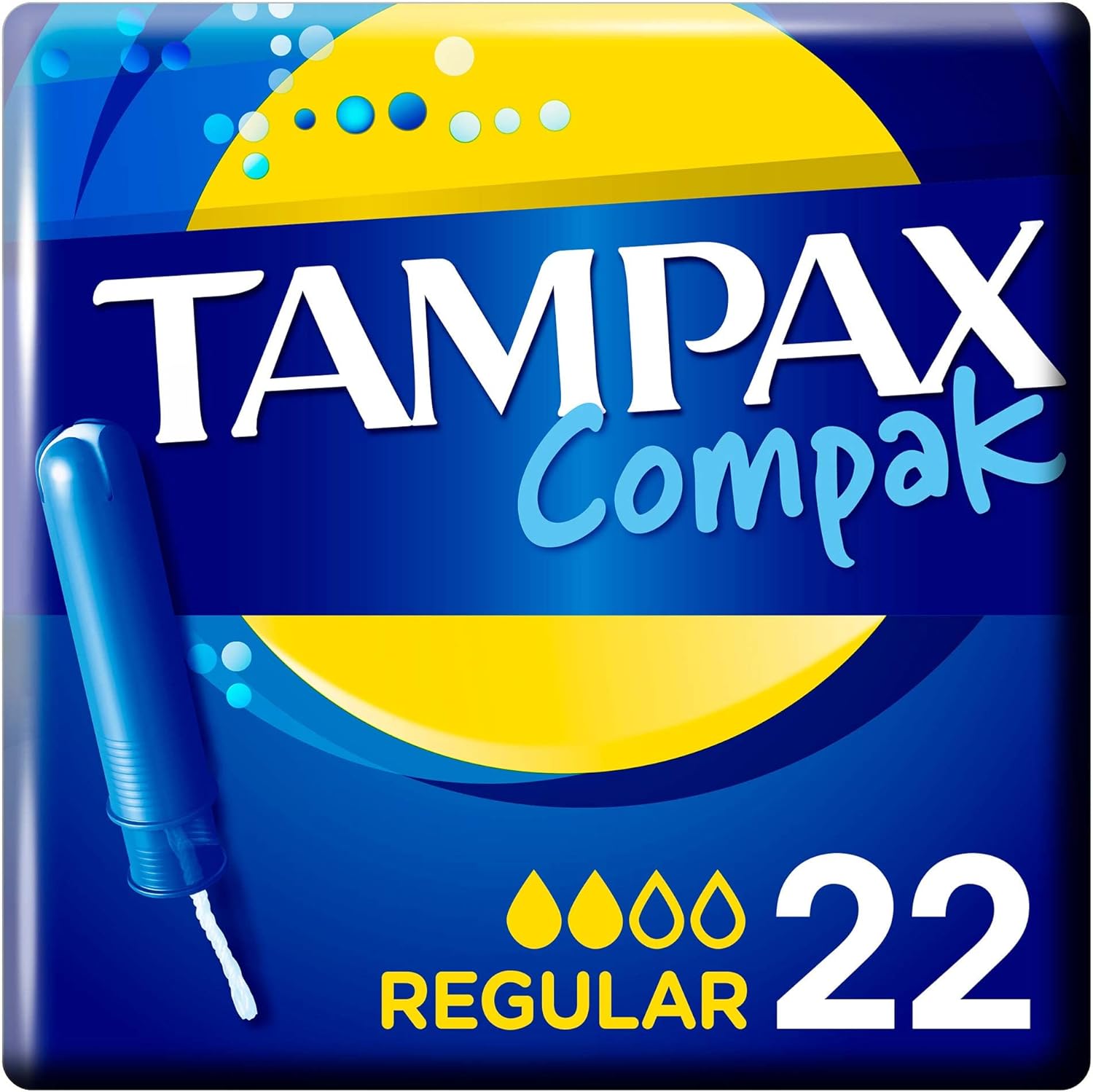Tampax Compak Regular 22 and