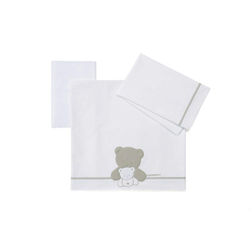 Lenzuoline per Lettino Foppapedretti Sweetfamily 3 Pz.