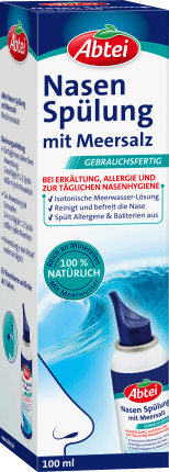 Abtei Nasal lavage with sea salt, 100 ml