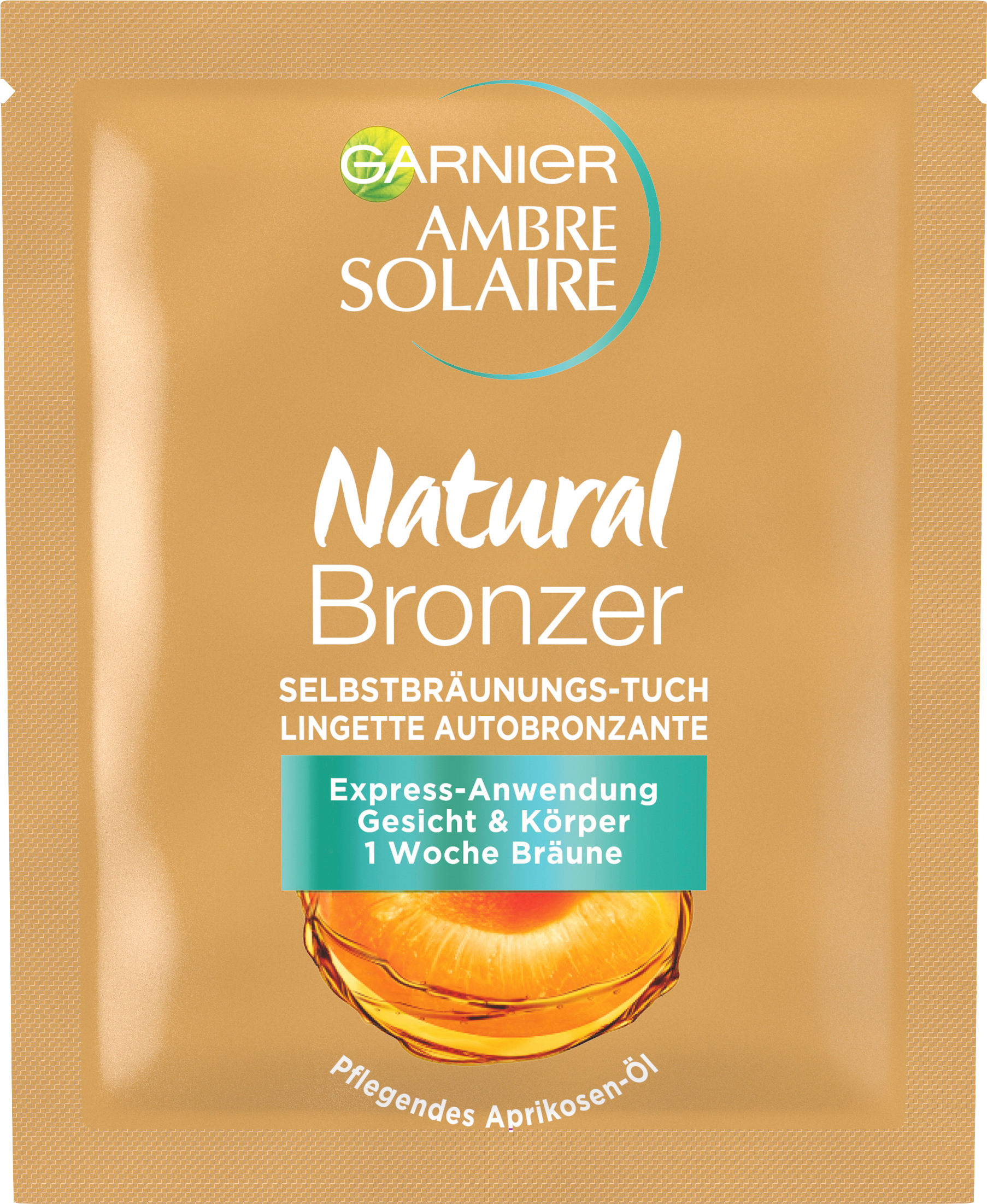 Garnier  Ambre Solaire Tanning Cloth, 5.6 Ml