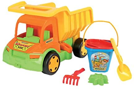 Wader 65002 Gigant Dumper With 5-Piece Bucket Set