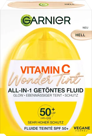 Fluid Vitamin C Wondertint UV SPF 50, Light, 40 ml