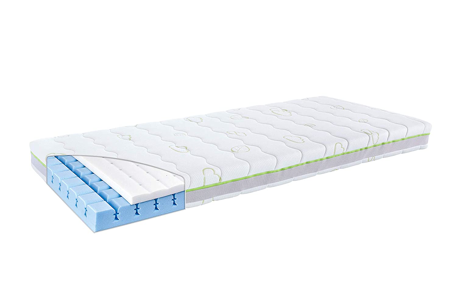Traeumeland Träumeland Schlummerland Childrens Mattress With Two Degrees Of Hardness, 