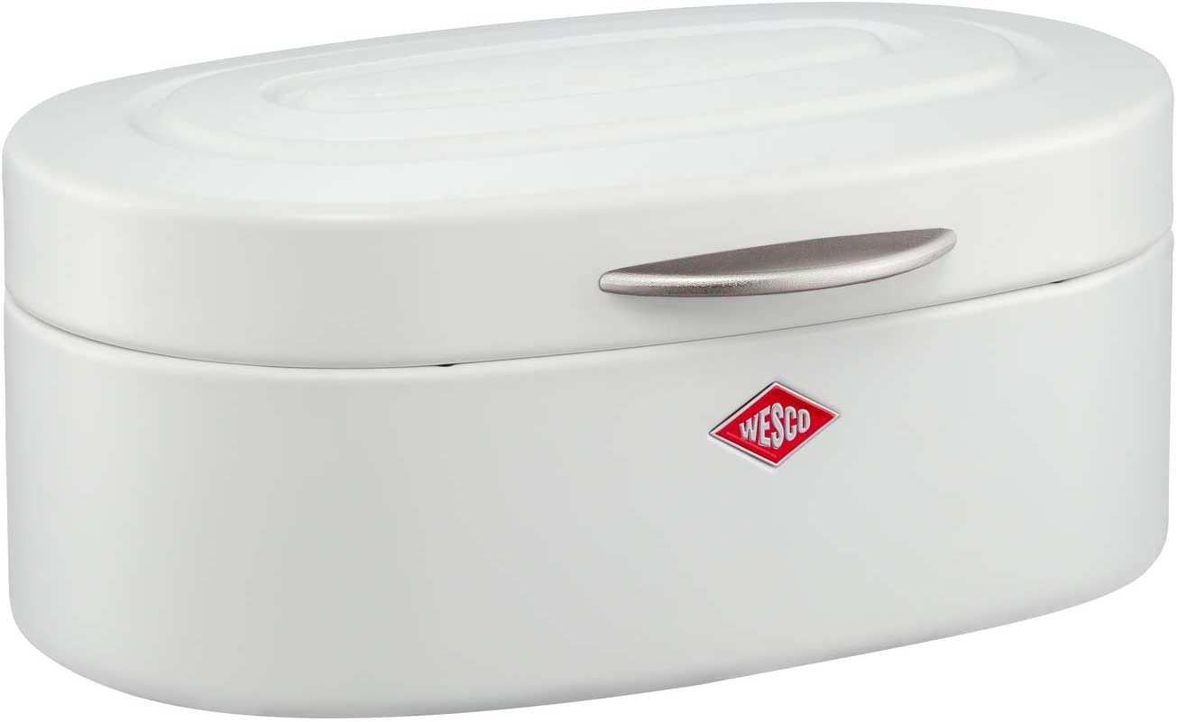 Wesco 236 101-74 Single Elly Bread Bin Stainless Steel White